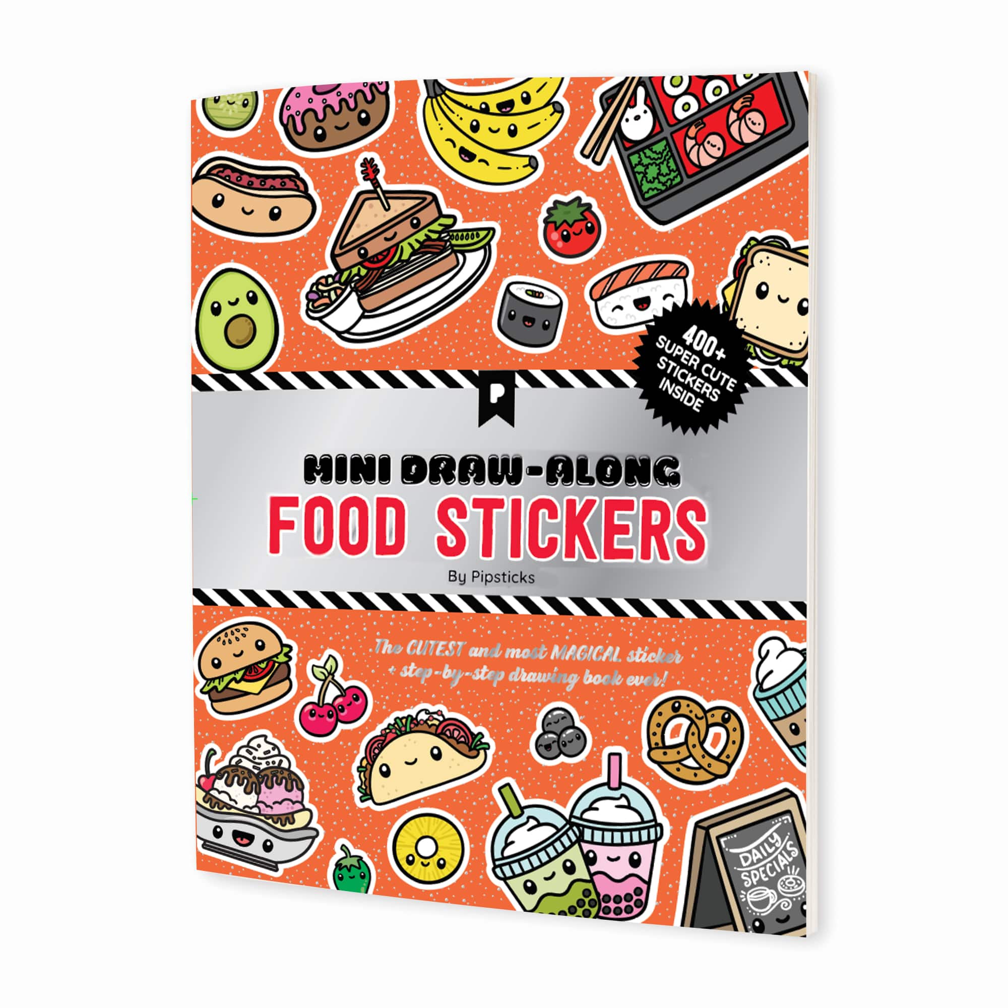 Pipsticks® Mini Draw-Along Food Stickers